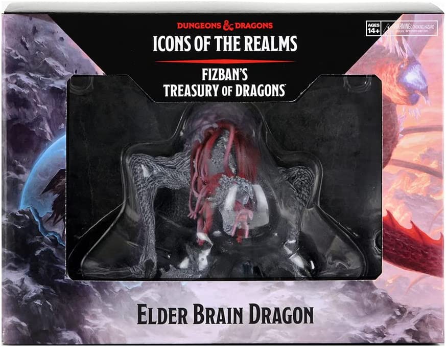 D&D Icons of the Realms: Fizban's Treasury of Dragons (Set 22) - Elder Brain Dragon