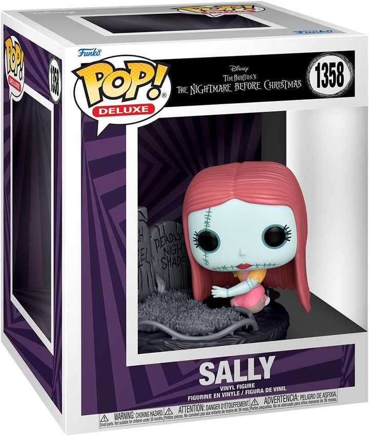 Disney: The Nightmare Before Christmas 30th - Sally With Gravestone Deluxe Funko Pop! Vinyl #1358