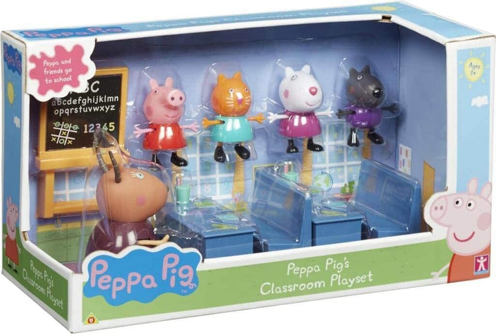 Ensembles de jeu pour la classe de Peppa Pig