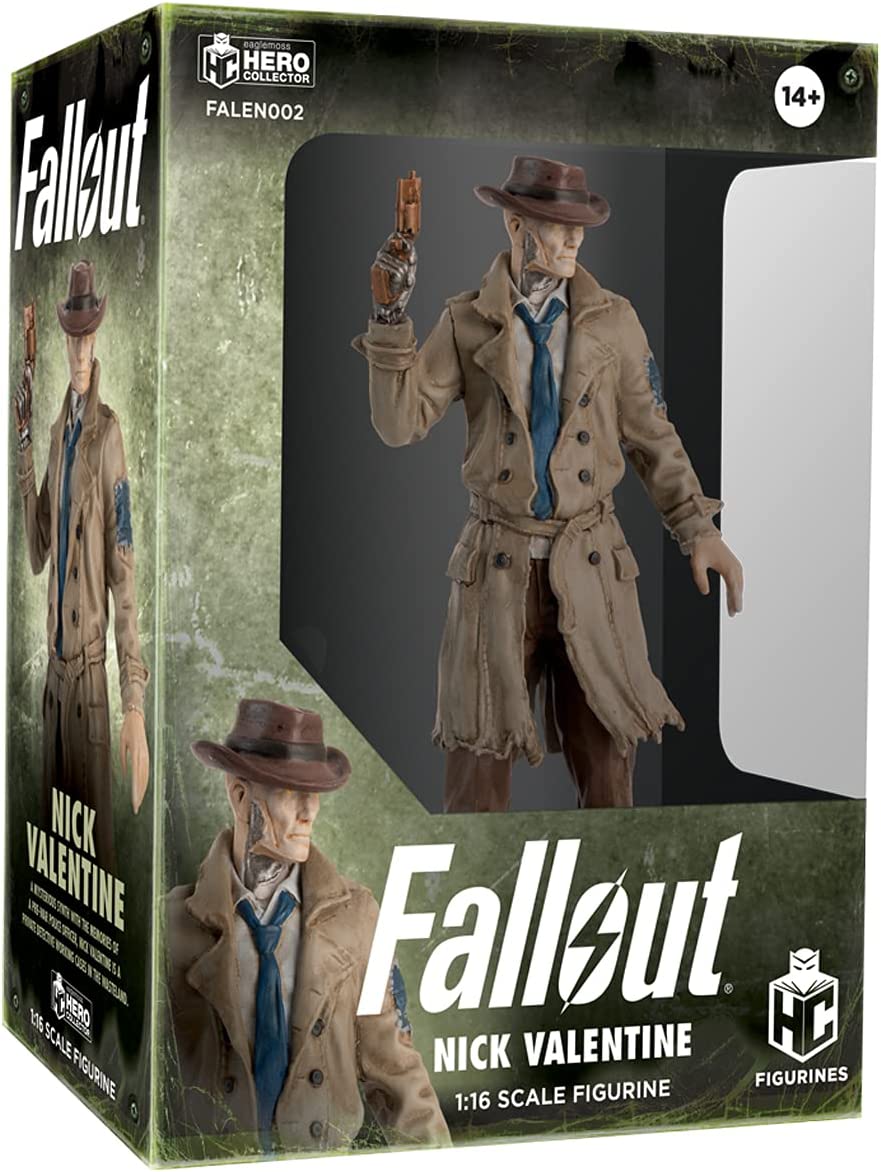 Fallout – Nick Valentine Fallout-Figur – Fallout-Figuren-Kollektion von Eagle