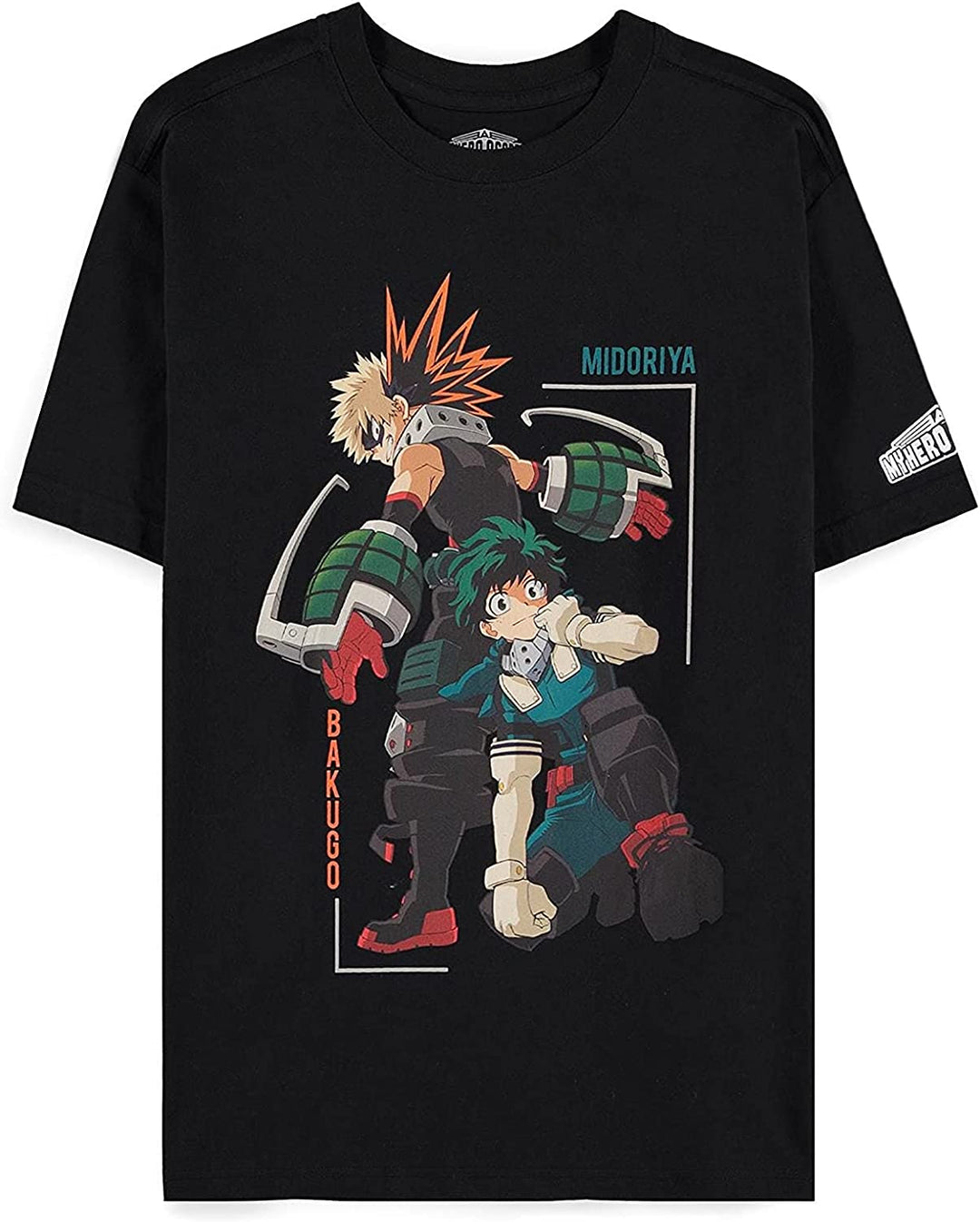 Difuzed MY HERO ACADEMIA - Izuku Midoriya - T-Shirt Homme (XXL)