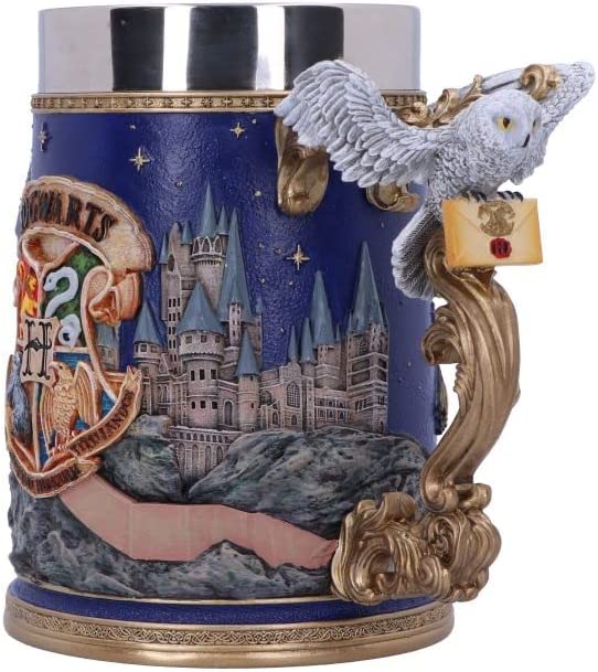 Nemesis Now Officially Licensed Harry Potter Hogwarts Collectible Tankard 15.5cm