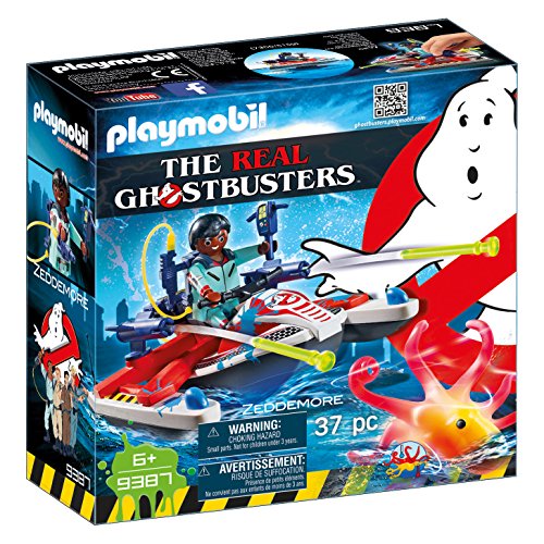 Playmobil Ghostbusters 9387 Zeddemore with Aqua Scooter