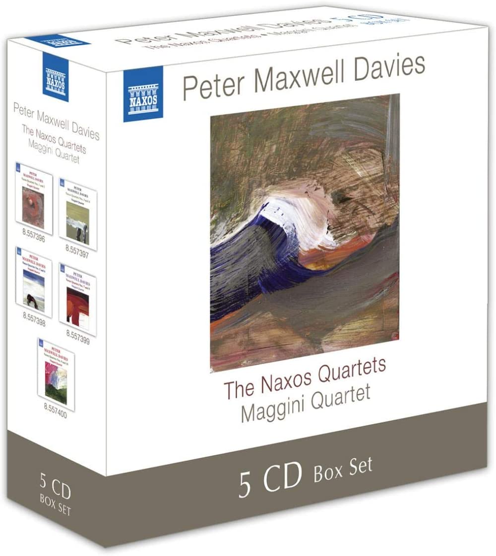 Maggini Quartet - Maxwell Davies: Naxos Quartets [Audio CD]