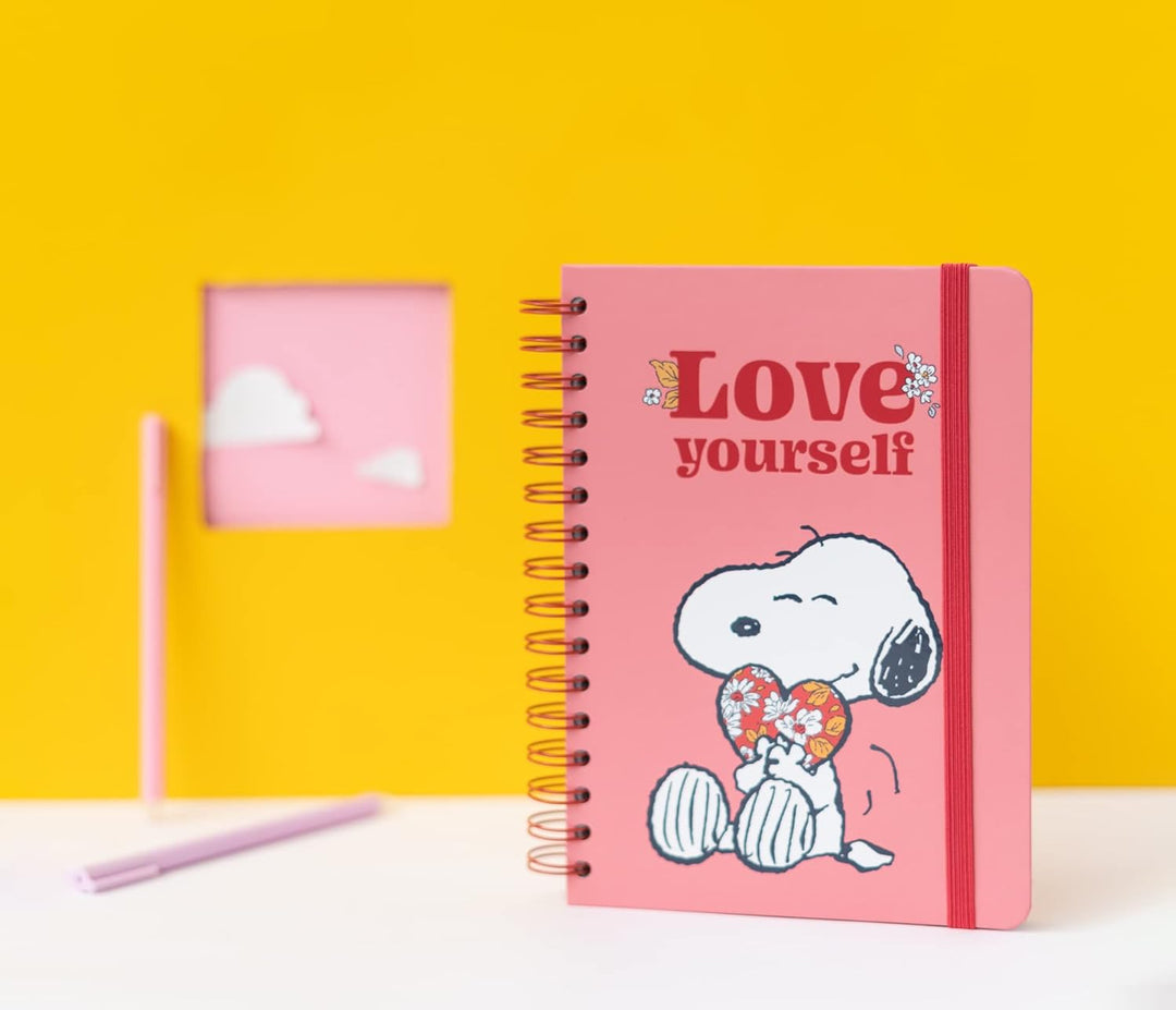 Love Yourself Snoopy A5 Notebook | Bullet Journal | Notebooks A5