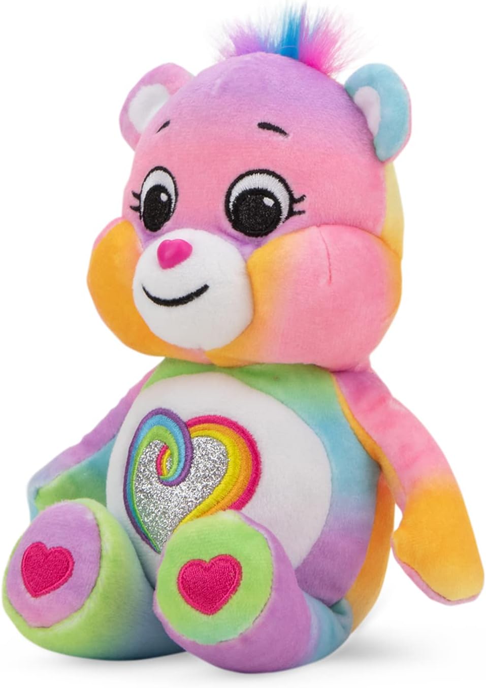 Care Bears Basic Fun 22489 Togetherness Bear, Glitter Bean Plush, 22 cm