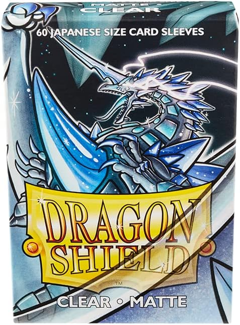 Arcane Tinmen ApS ART11101 Hüllen: Dragon Shield Matte Japanisch Klar (60) Klar