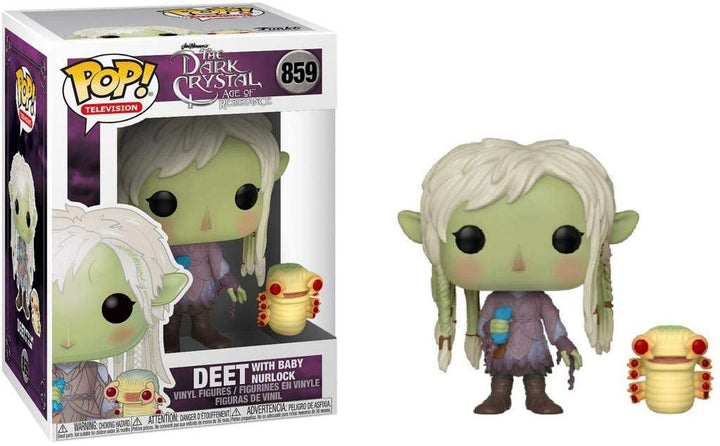 Der dunkle Kristall: Zeitalter des Widerstands Deet (mit Baby Nurlock) Funko 41500 Pop! Vinyl #859