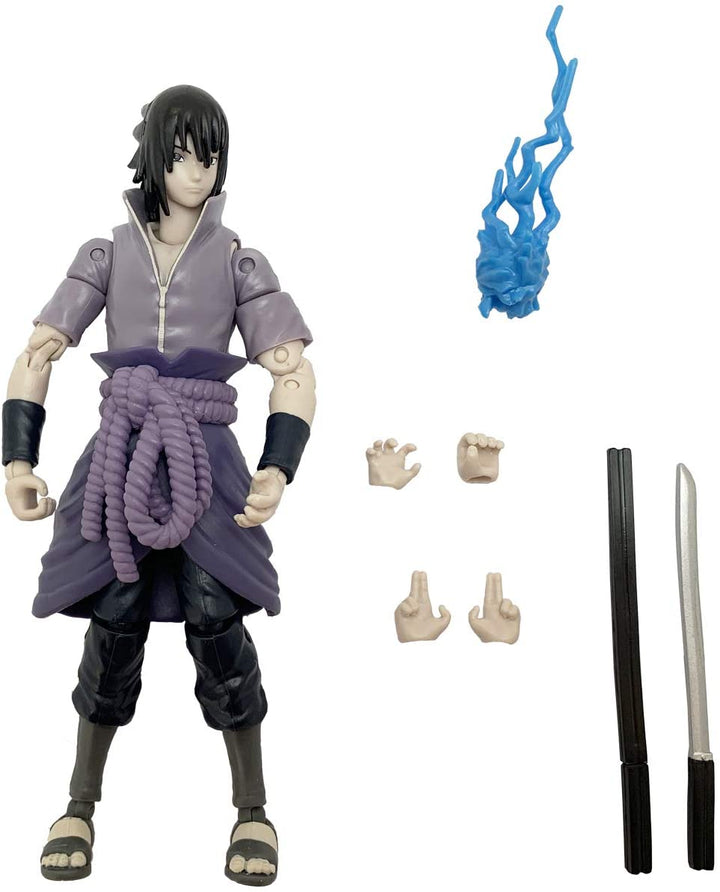 Bandai 36902 Anime Heroes-Naruto 15 cm Uchiha Sasuke-Actionfiguren
