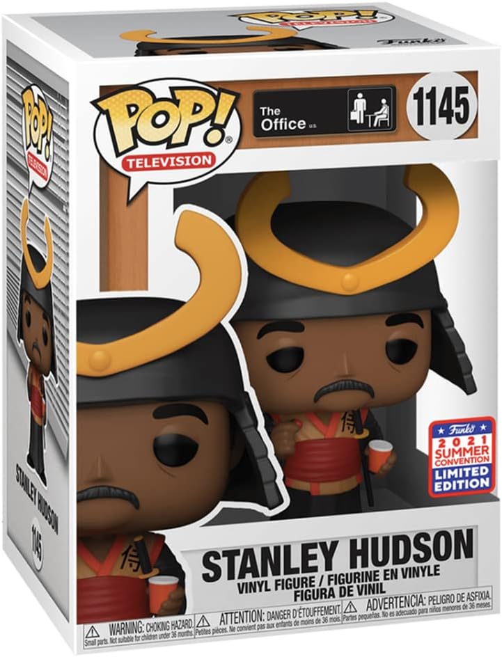 Funko Pop! The Office - Stanley Hudson as Samurai Warrior FunKon Summer Convention