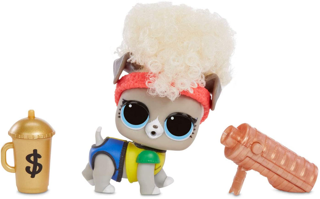 LOL Surprise Lights Pets zum Sammeln – mit 9 Überraschungen, Accessoires und echtem Haar – inklusive Schwarzlicht-Überraschungen