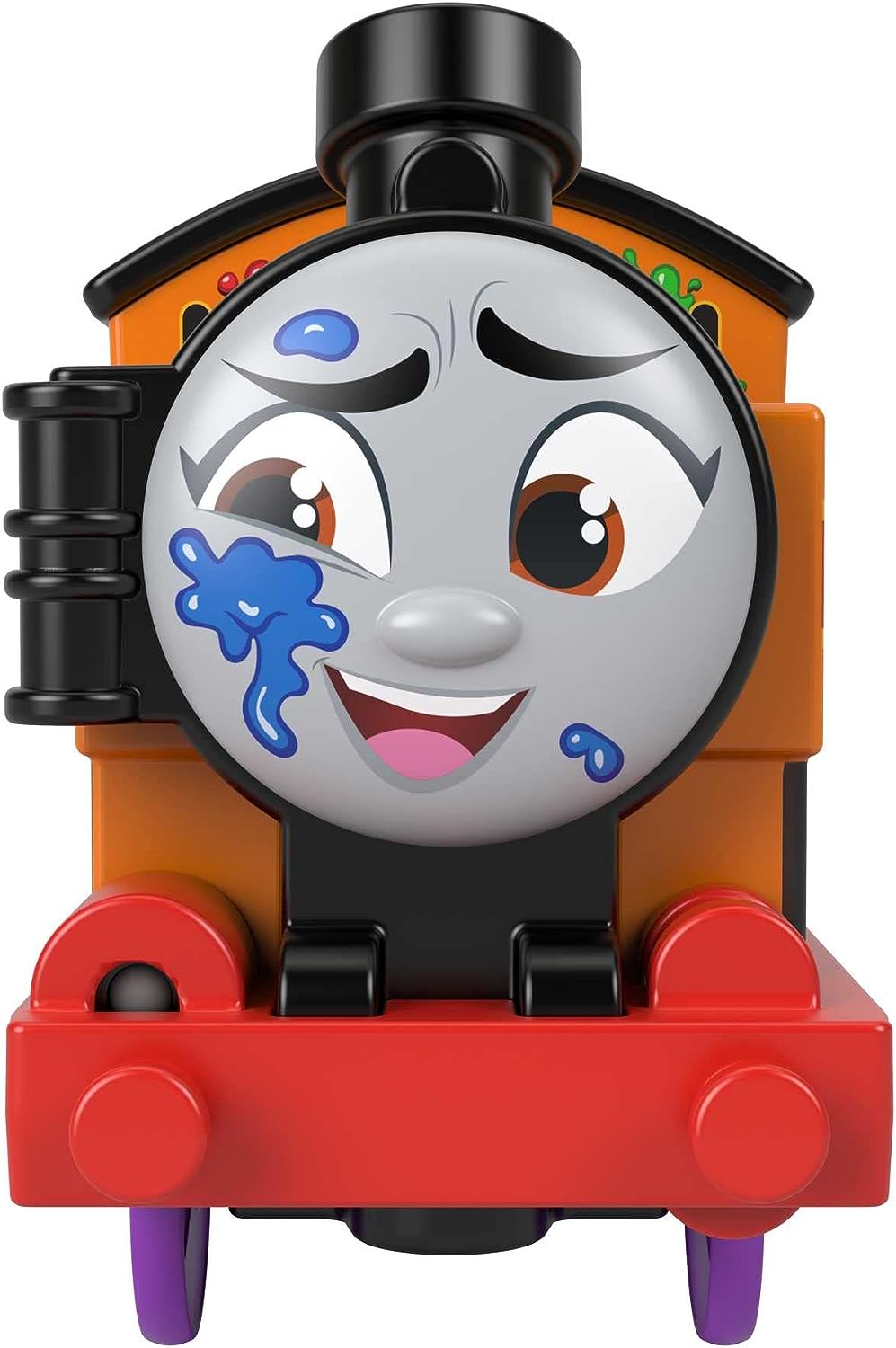 Fisher-Price Thomas & Friends Motorized Talking Nia Engine, battery-powered toy