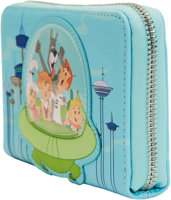 Loungefly Warner Bros The Jetsons Spaceship Wallet, Blue, One Size