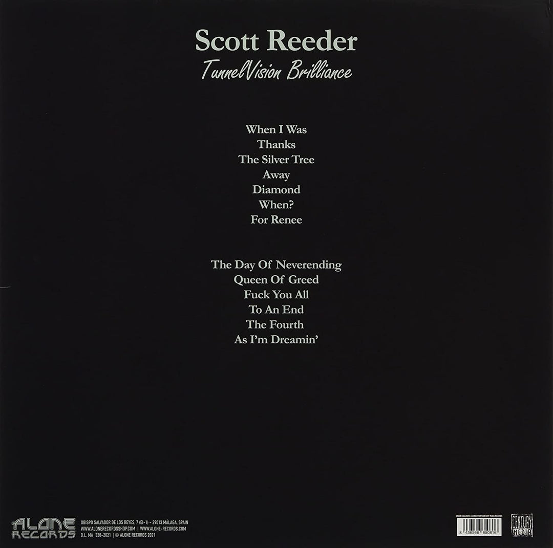 Scott Reeder - Tunnelvision Brilliance [VINYL]