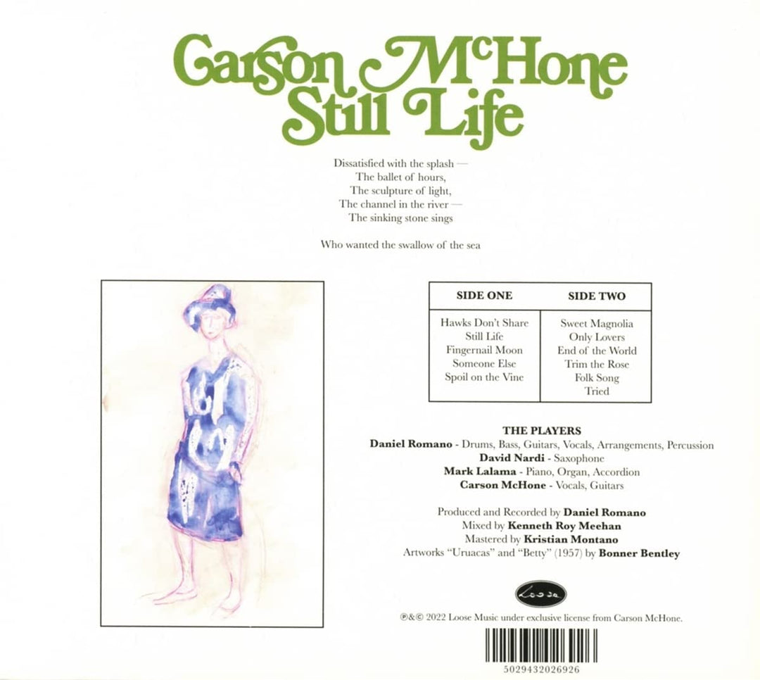 Carson Mchone - Still Life [Audio CD]