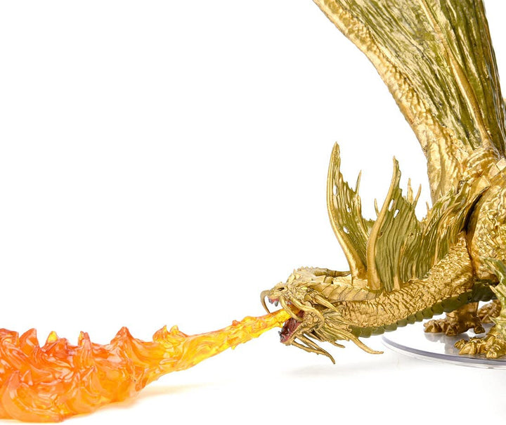 D&D: Icons of The Realms: Adult Gold Dragon Premium Figure