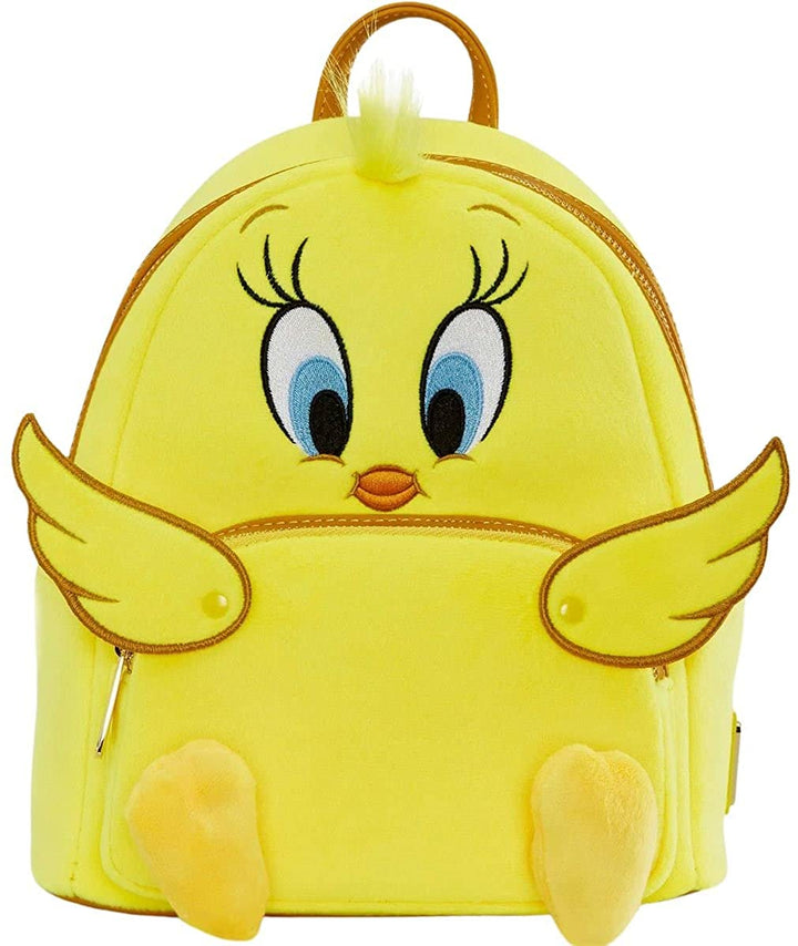 Loungefly Looney Tunes Tweety Bird Plush Mini Backpack