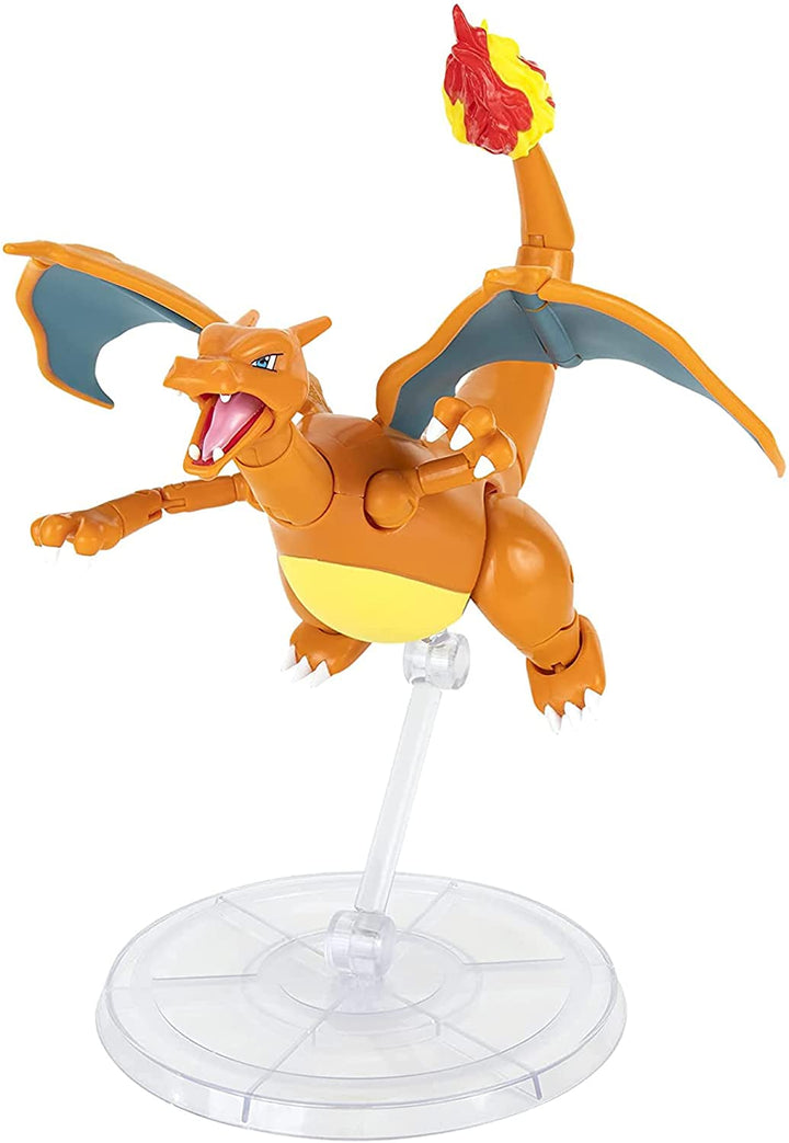 Pokemon Select 6 Inch Articulated Figure-Charizard, Multi-Colour