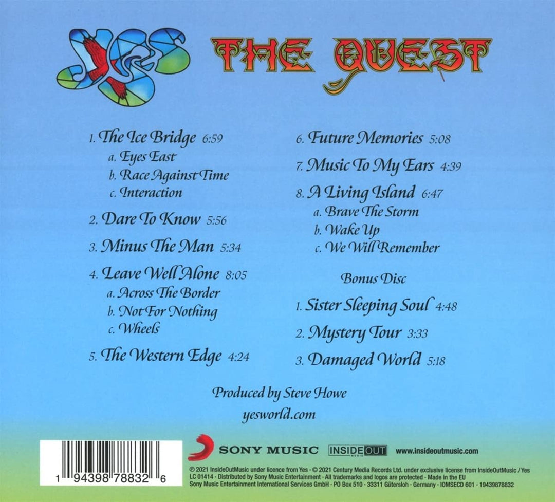 Yes - The Quest (Ltd. [Audio CD]