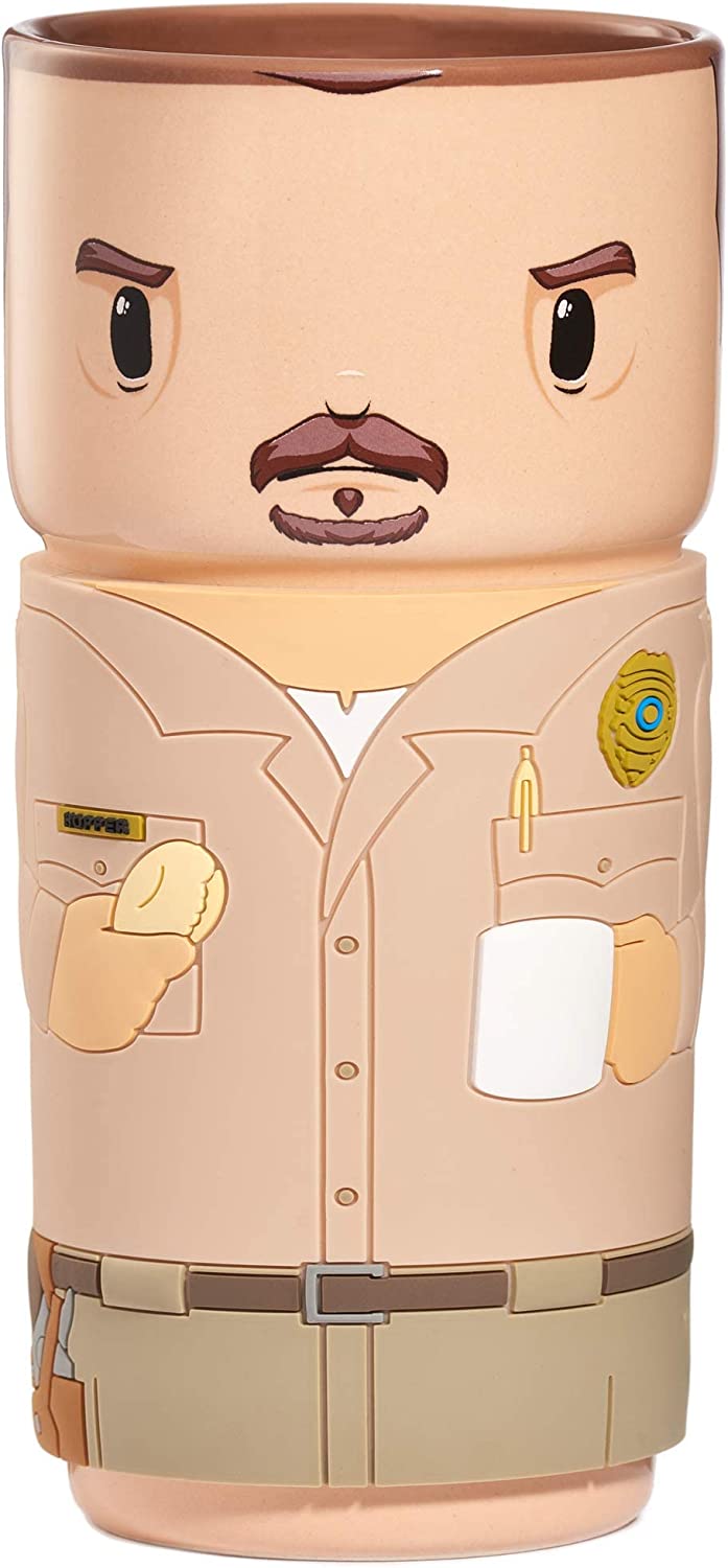 CosCups by Numskull Stranger Things Jim Hopper Ceramic Mug with Rubber Sleeve 40