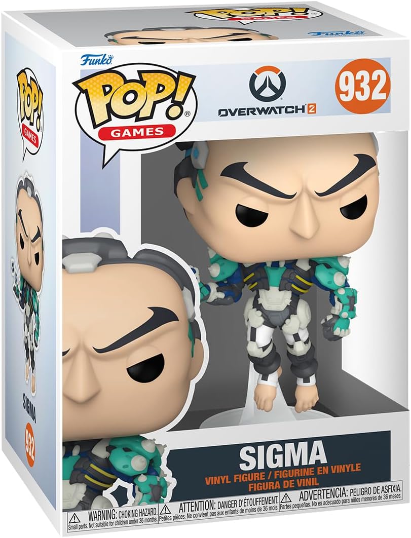 Funko POP! Spiele: OverWatch 2 Sigma – Overwatch 2 – Vinyl-Sammelfigur – G