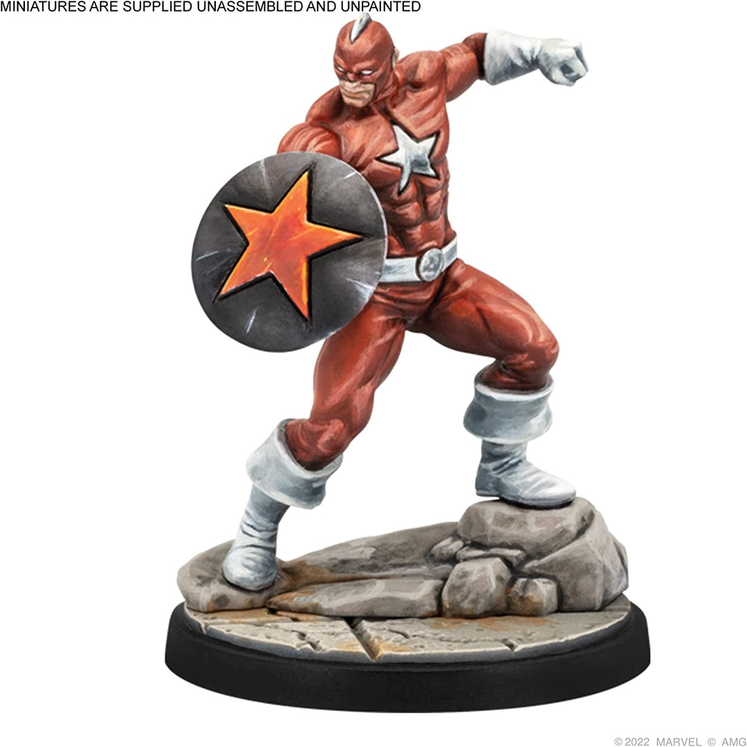 Atomic Mass Games Ursa Major & Red Guardian: Marvel Crisis Protocol Miniatures Game Ages 14+ 2 Players