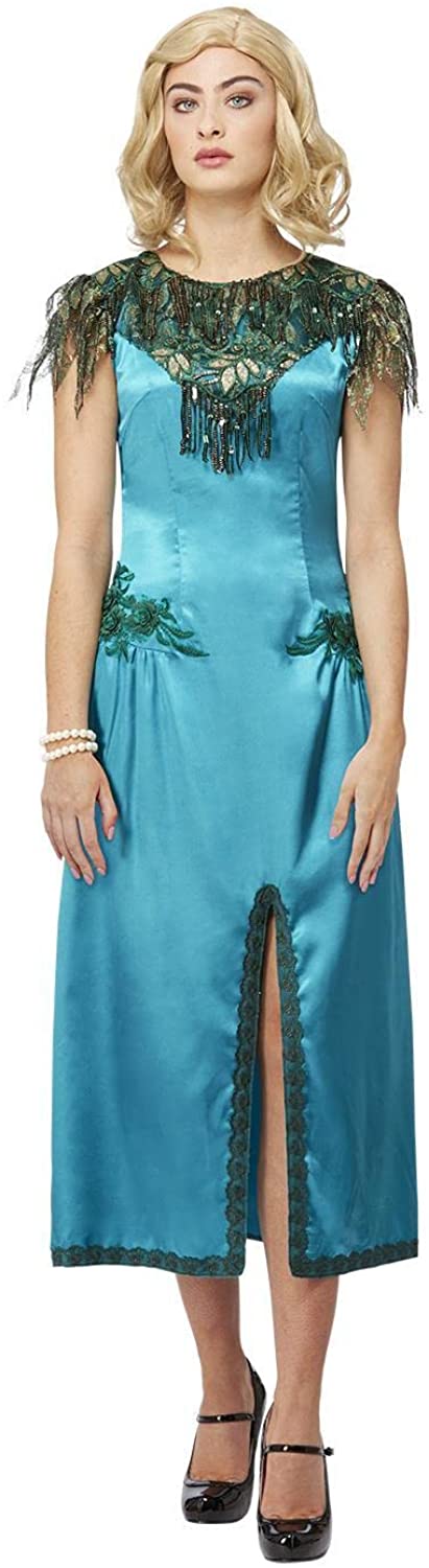 Smiffys 51532S Officially Licensed Peaky Blinders Grace Shelby Costume, Women, B S - UK Size 8-10