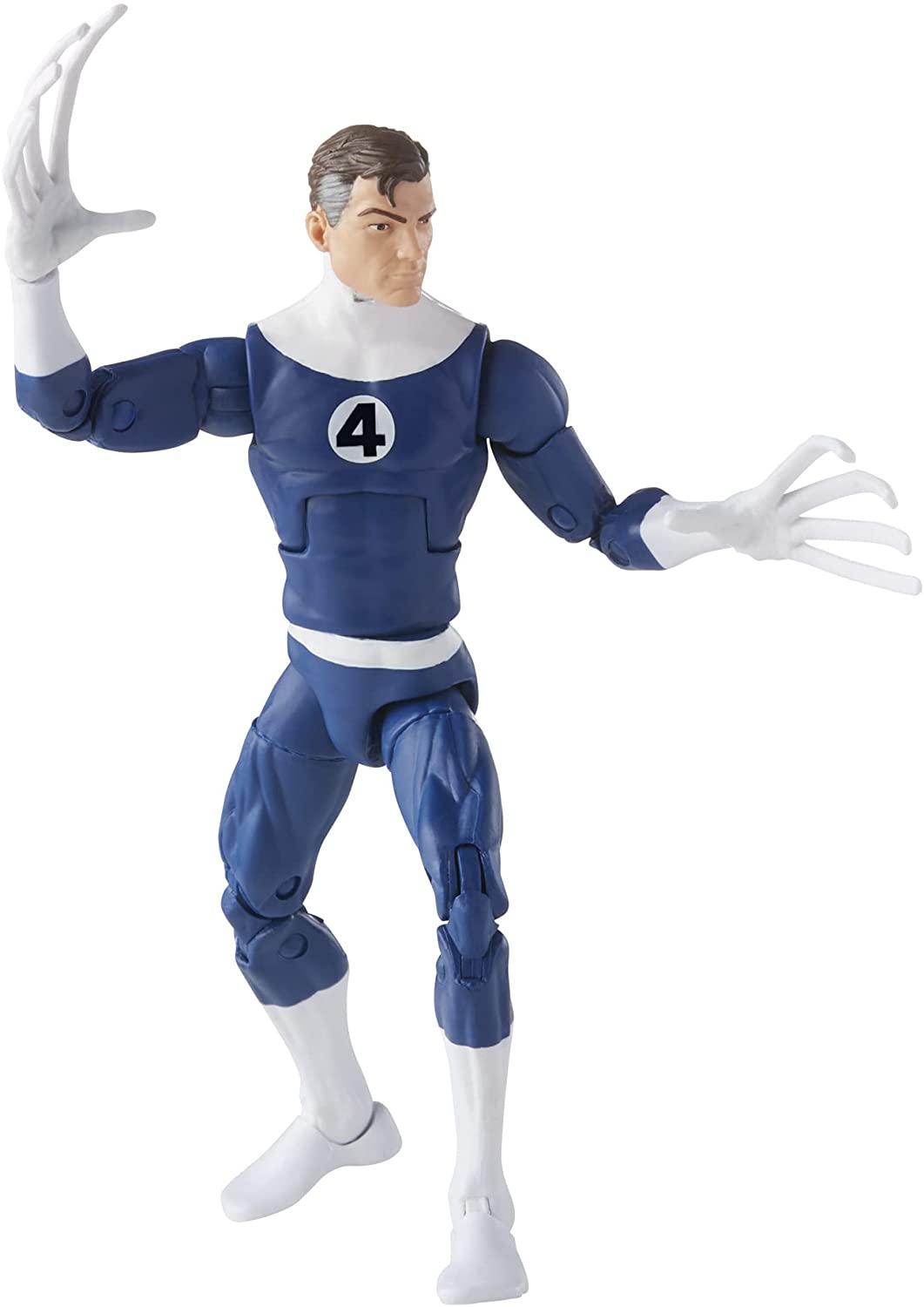 Hasbro Marvel Legends Series Retro Fantastic Four Mr. Fantastic 6-inch Action Fi