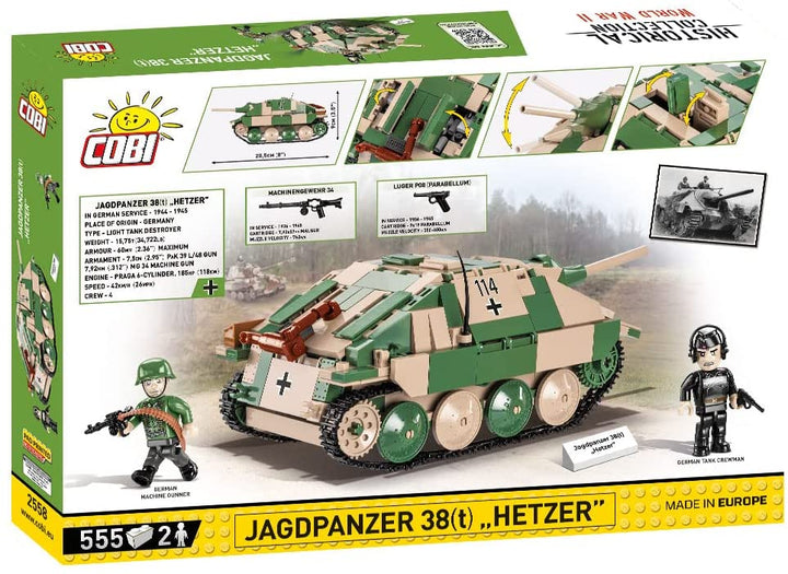 COBI Jagdpanzer 38 (t) „ Hetzer“, Verschiedene, 2558
