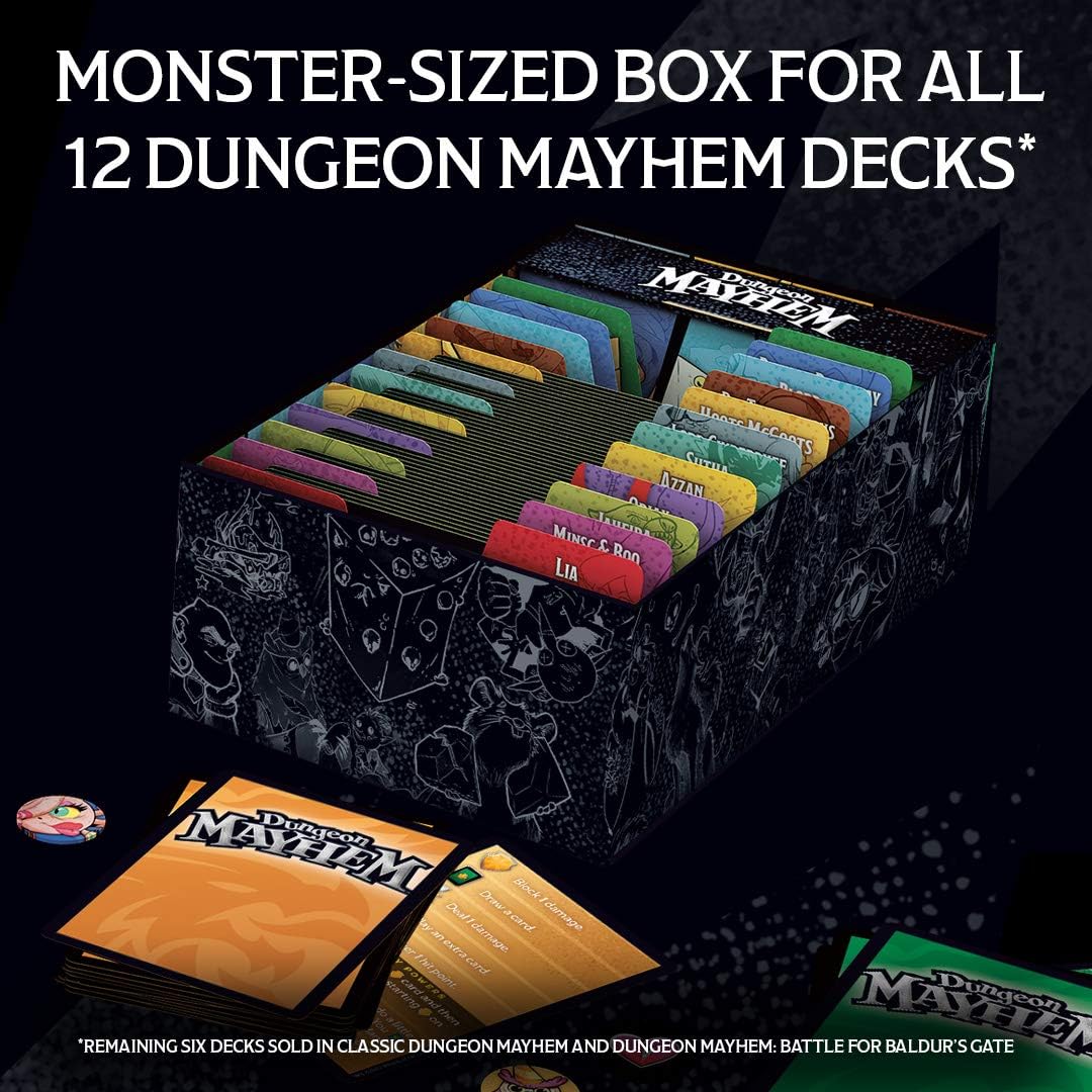 Dungeons & Dragons Dungeon Mayhem Card Game: Monster Madness