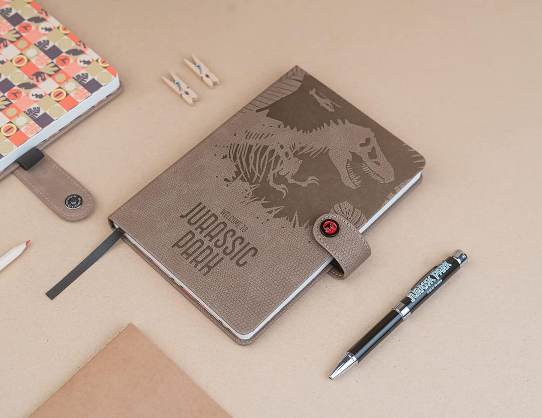 Grupo Erik Jurassic Park A5 Premium Notebook With Pojector Pen | Jurassic Park Gifts