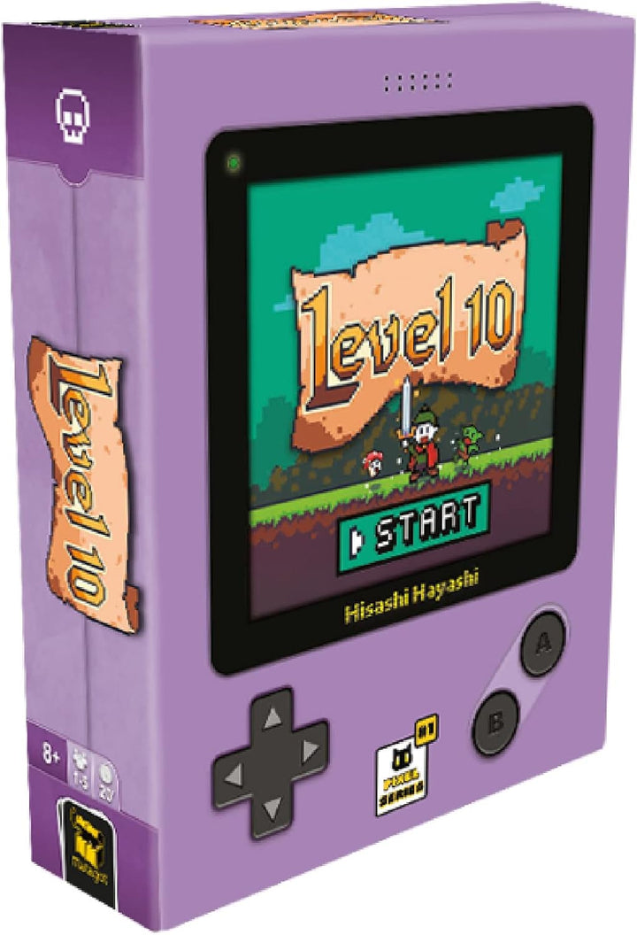 Level 10 Card Game | 8-Bit Themed Puzzle Game | Strategy Game | Cooperative Game