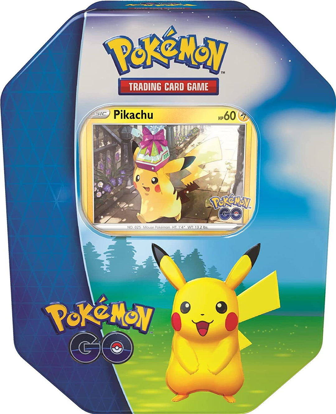 Pokémon TCG: Pokémon GO Tin – Random Design (Pikachu, Snorlax, or Blissey)