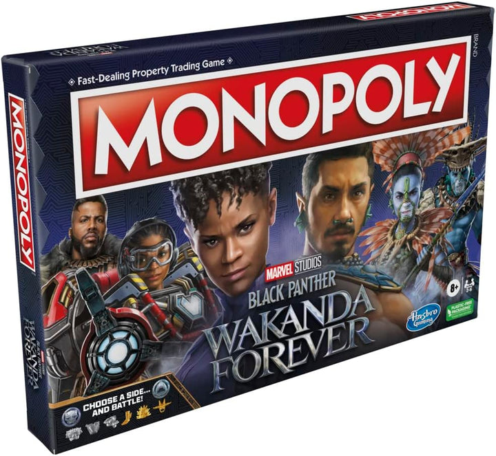 Hasbro Gaming Monopoly: Marvel Studios' Black Panther: Wakanda Forever Edition Board Game