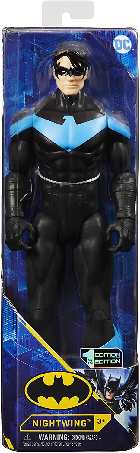 Batman 12-Zoll Nightwing Actionfigur, für Kinder ab 3 Jahren