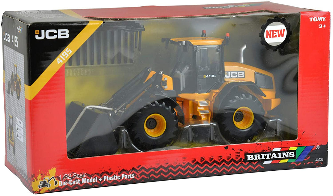 JCB Britains Farm Tomy Toys Radlader Schaufel 1:32 JCB 419S Truck Collectable Traktor Spielzeug - 1:32 Farm Toys
