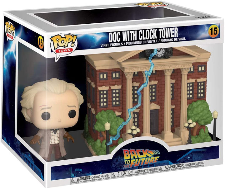 Zurück in die Zukunft Doc mit Clock Tower Funko 46910 Pop! Vinyl #15