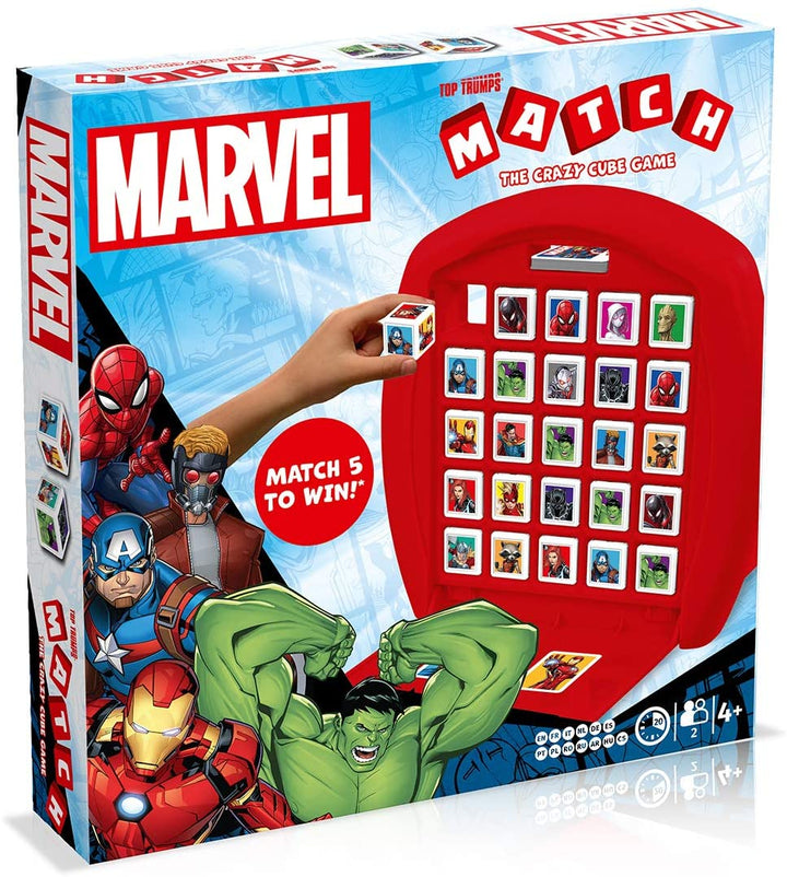 Jeu de société de match Marvel Avengers Top Trumps