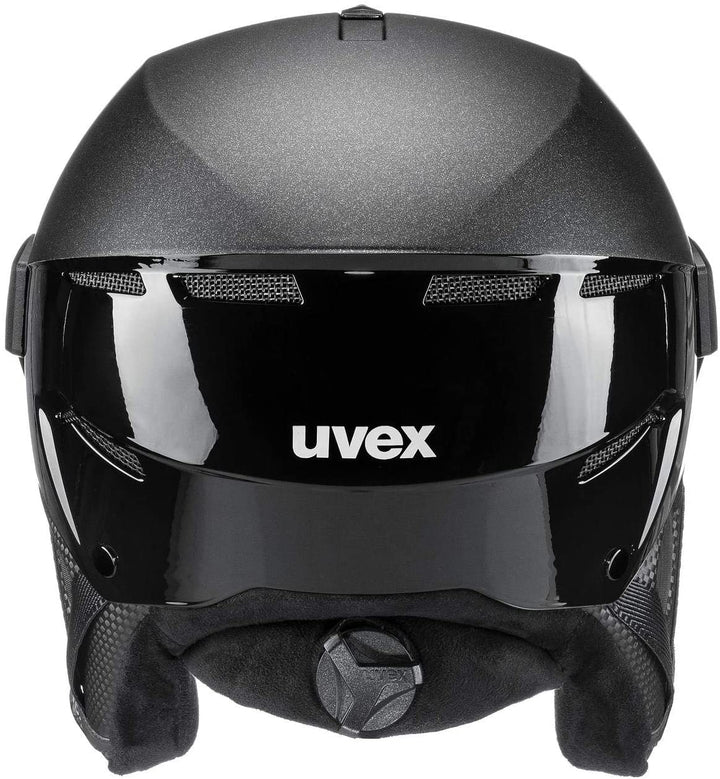 Uvex Unisex's Instinct Visor pro v ski Helmet, Black, 53-55 cm