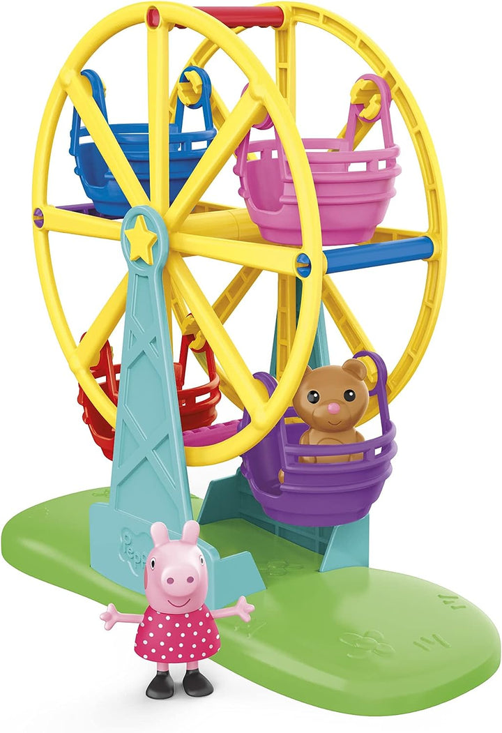 Peppa Pig F25125L1 Pep Peppas Riesenrad-Fahrspielset