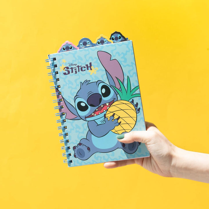 Grupo Erik Disney Stitch A5 Project Notebook with 4 Dividers | Notebooks A5