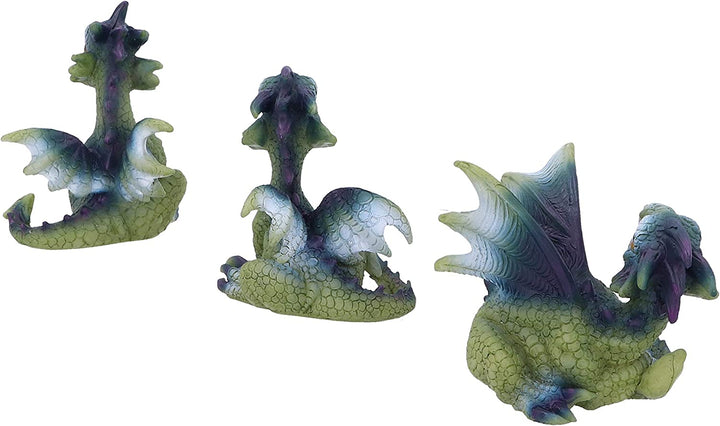 Nemesis Now Triple Trouble Drachenfiguren, 15,5 cm (3er-Set)