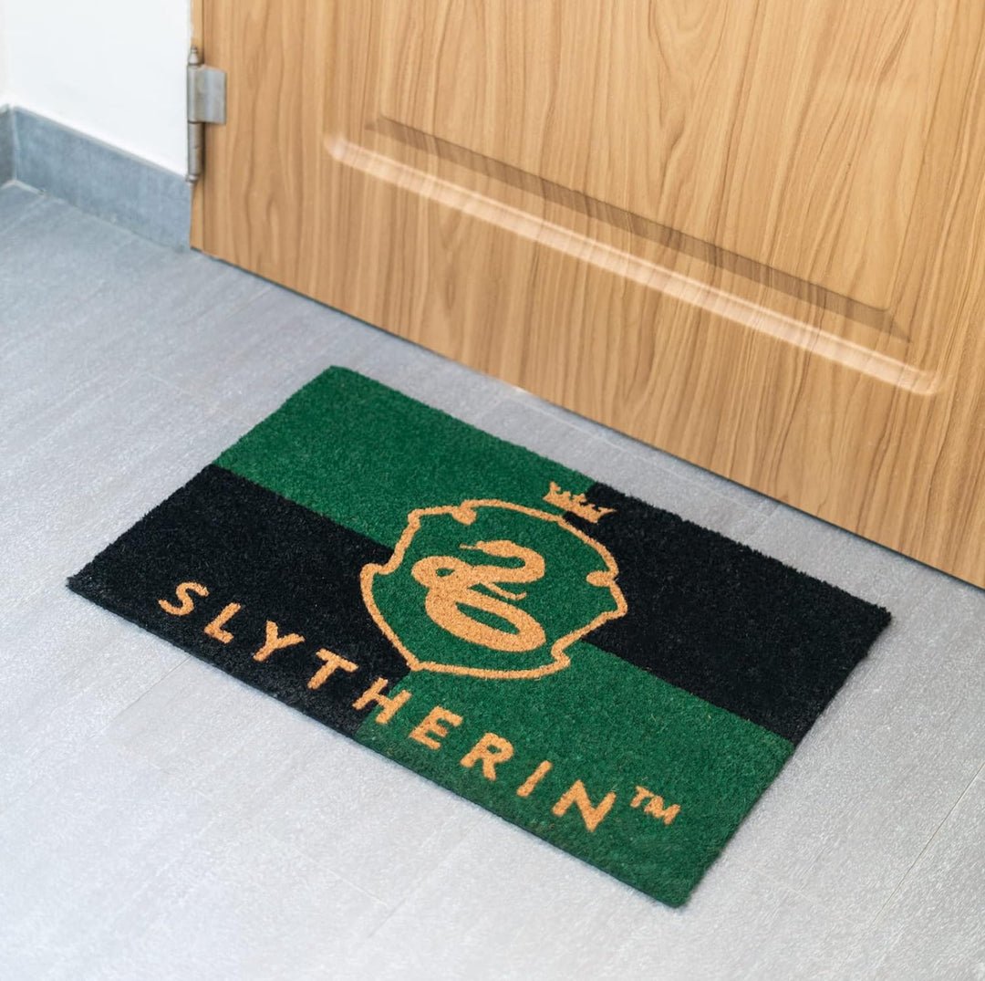 Grupo Erik Official Harry Potter House Slytherin Door Mat - 15.7 x 23.6 Inches