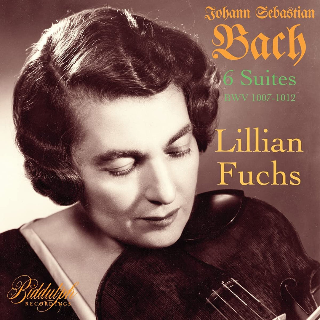 Bach: 6 Suites [Lillian Fuchs] [Biddulph Recordings: 85002-2] [Audio CD]