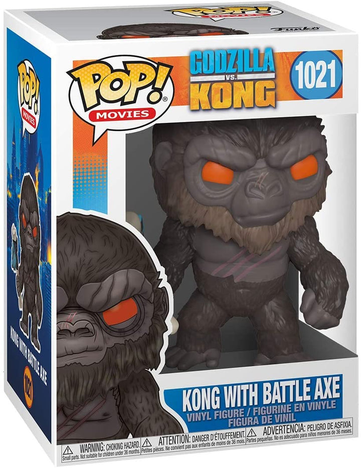 Godzilla gegen Kong Kong mit Streitaxt Funko 50953 Pop! Vinyl #1021