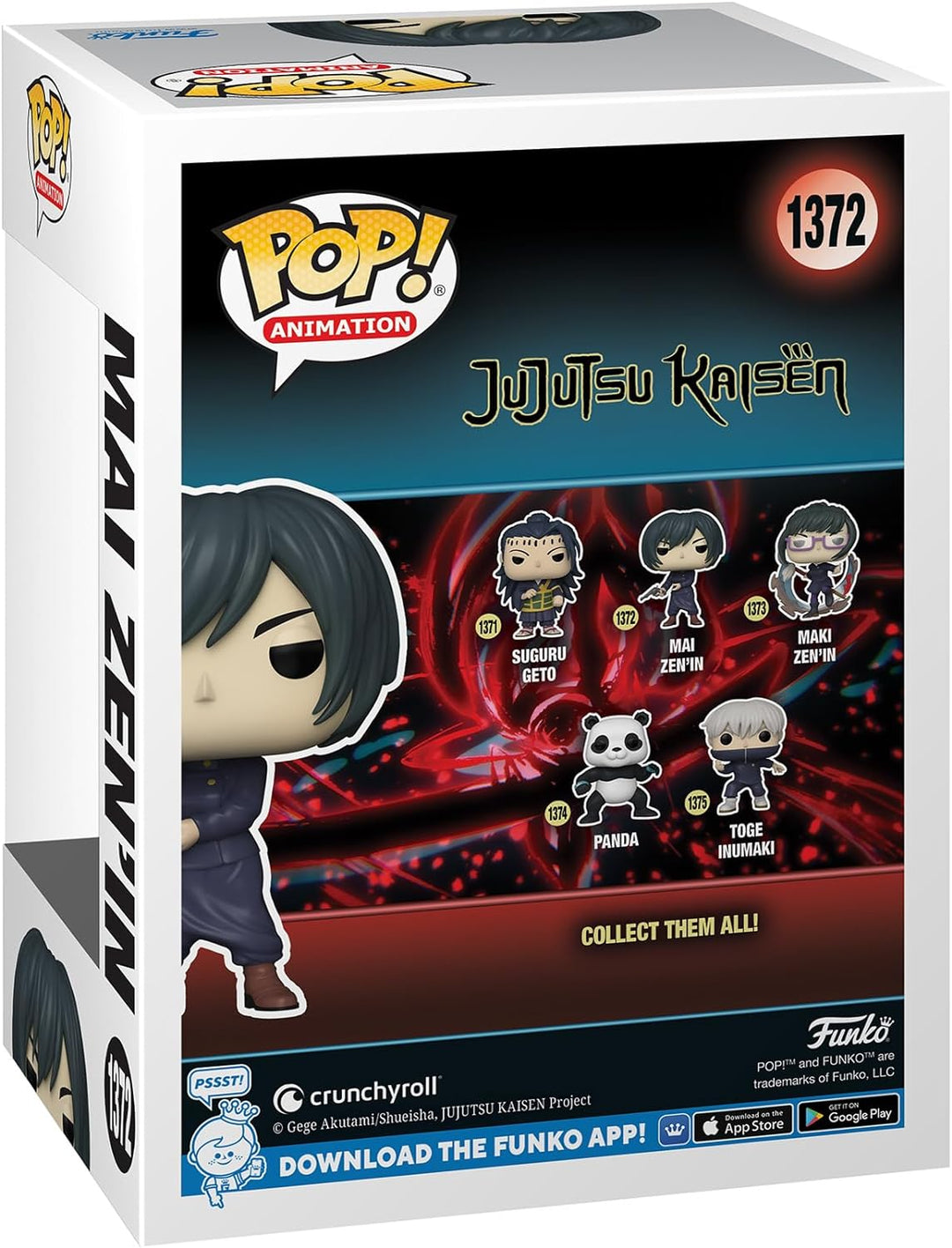 Animation: JJK – Jujutsu Kaisen – Mai Zenin Funko 72044 Pop! Vinyl Nr. 1372