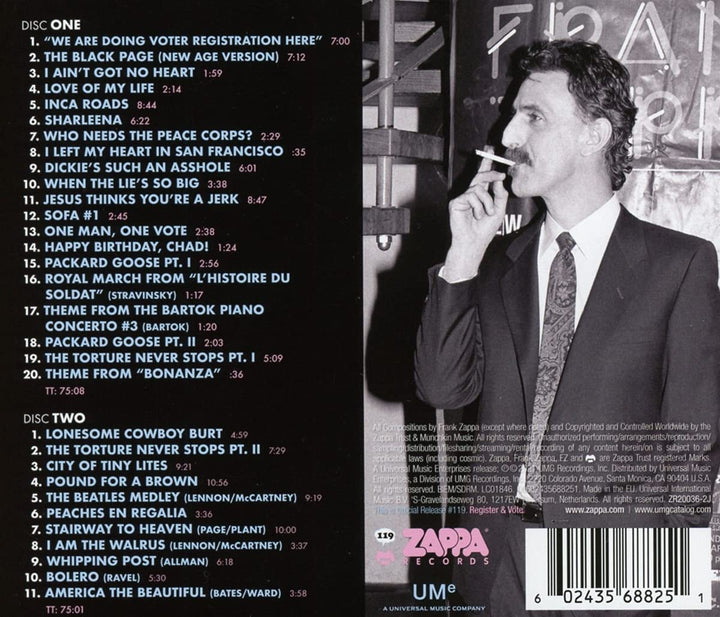 Frank Zappa - Zappa '88: The Last U.S. Show [Audio CD]