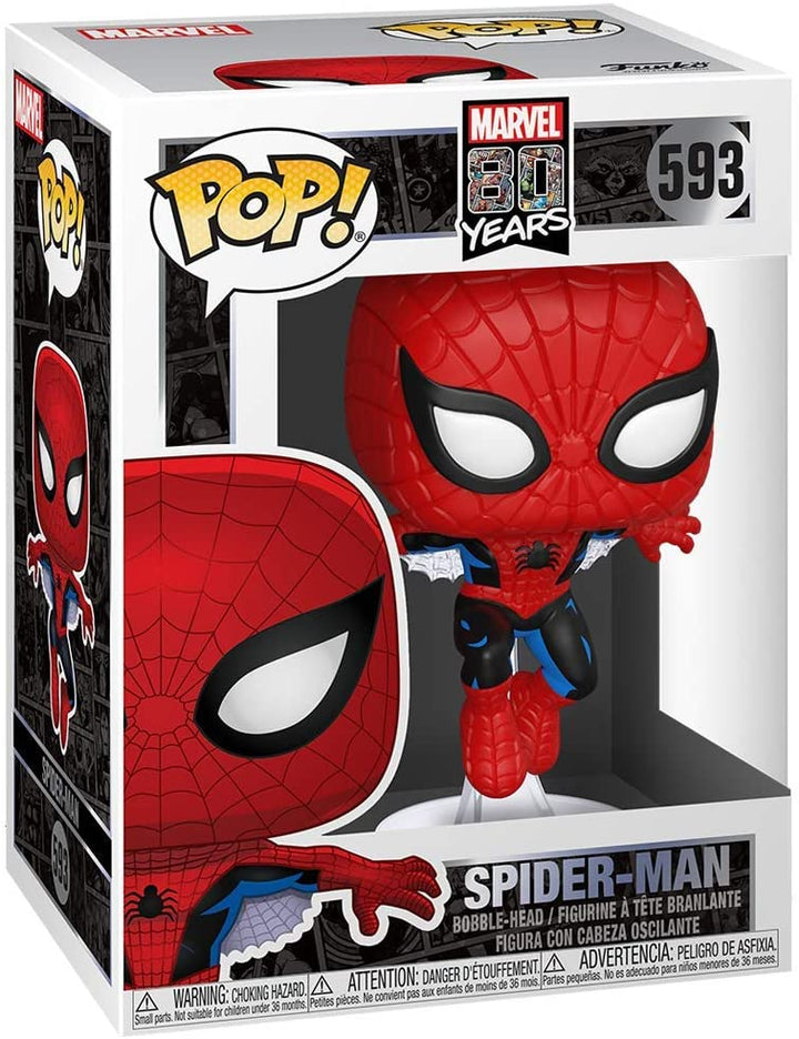 Marvel 80 anni Spider-Man Funko 46952 Pop! Vinile #593