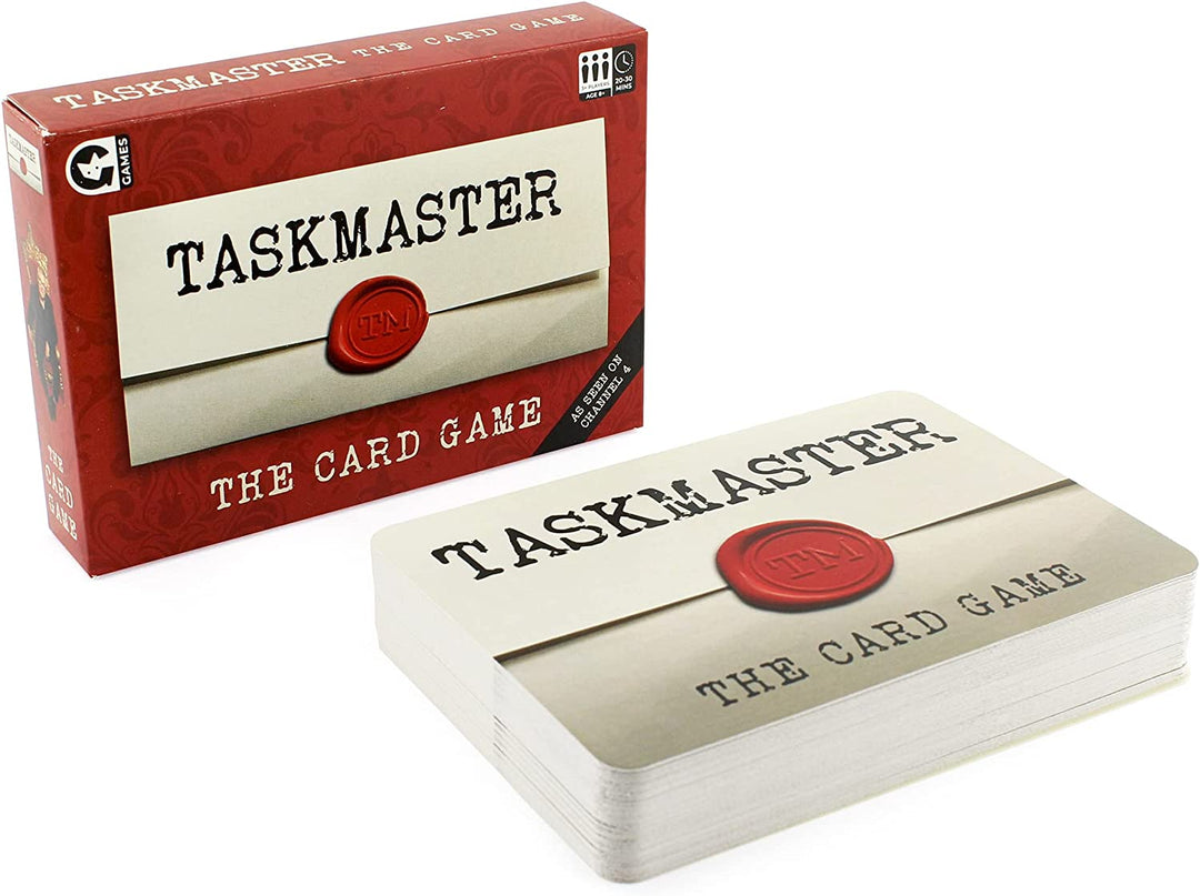 Taskmaster Card Game