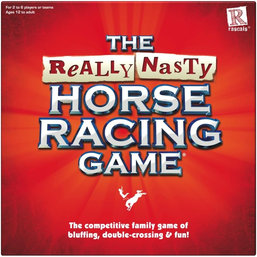 Rascals The Really Nasty Horse Racing Game Board Game 4